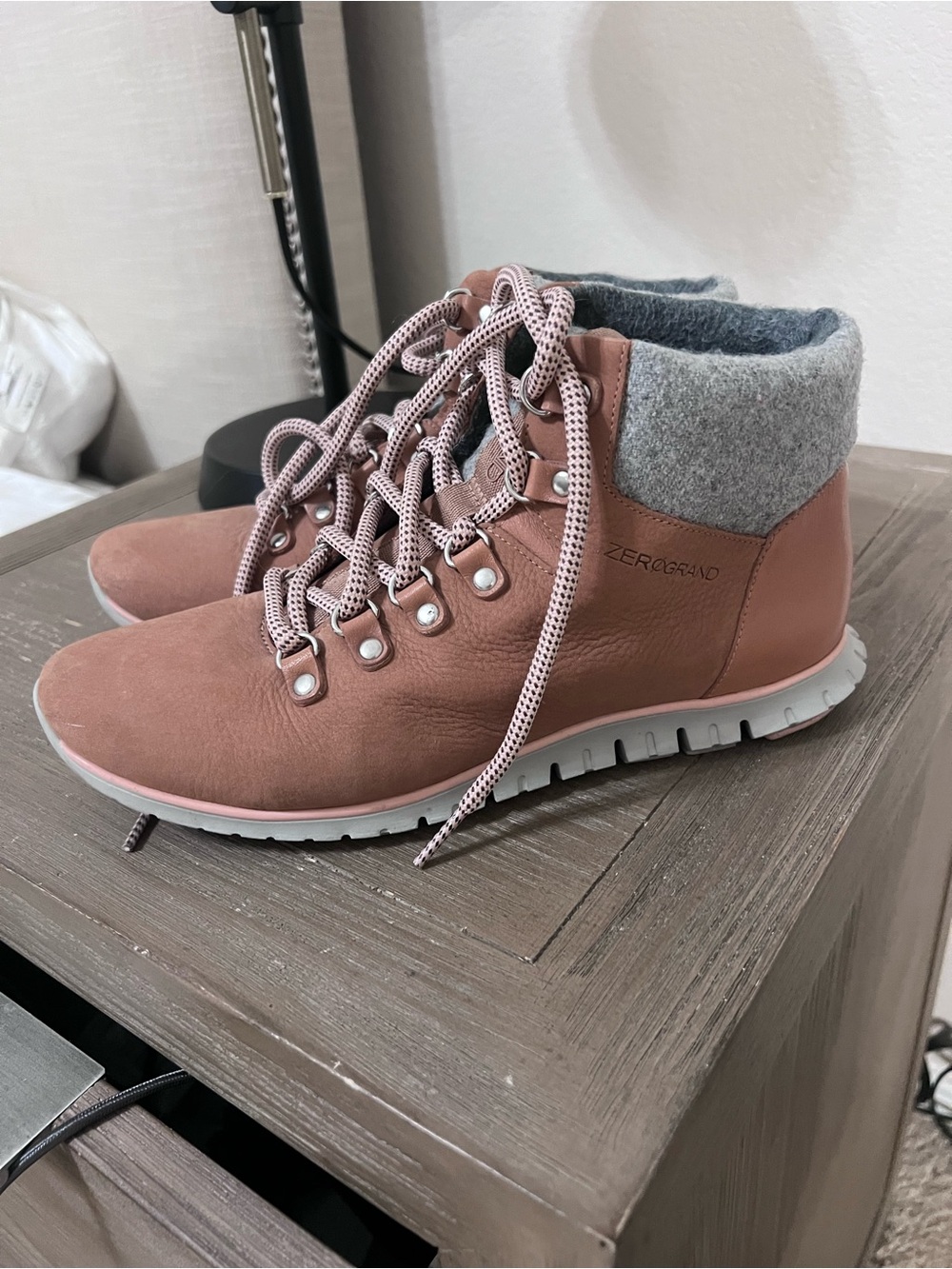 Cole Haan Zerogrand Leather Hiking Boot Waterproof